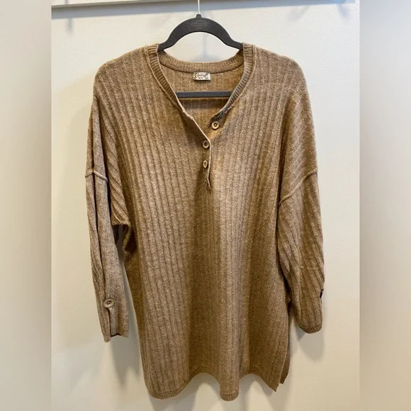 Free People Intimately Around The Clock Sweater Size M - Picture 2 of 4